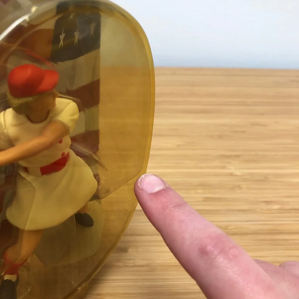 Kenner Starting Lineup Pepper Davis AAGPBL Cooperstown Collection 1999 Figure